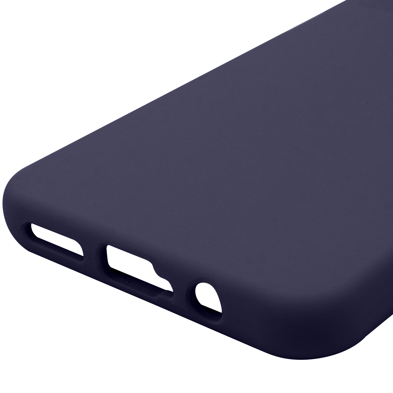 Чохол Silicone Cover Lakshmi Full Camera (AAA) для Motorola Moto G35, Темно-синій / Midnight blue 4, Силікон, купити оптом з доставкою