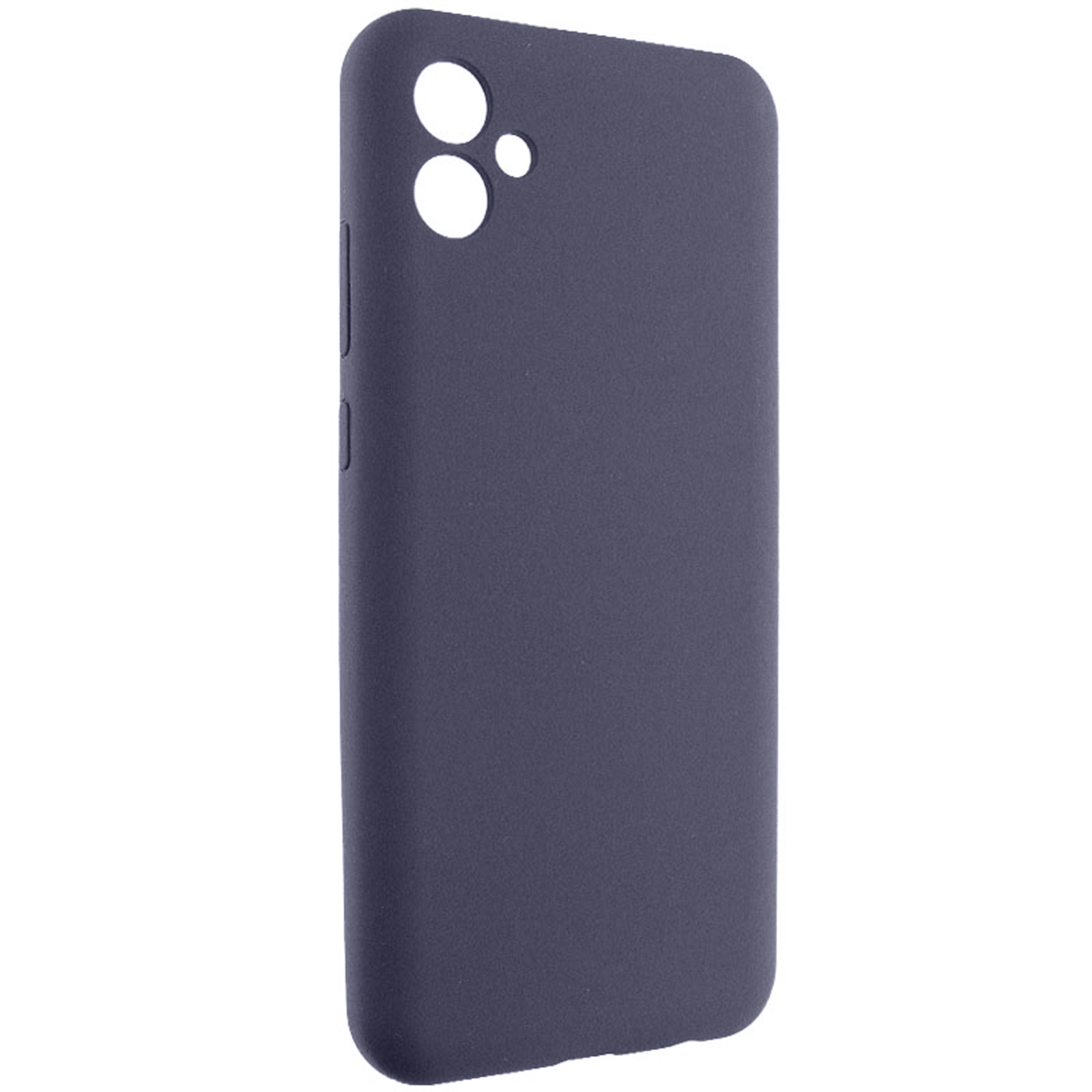 Чохол Silicone Cover Lakshmi Full Camera (AAA) для Samsung Galaxy A08 / A07 4G, Сірий / Dark Gray, Силікон, купити оптом з доставкою