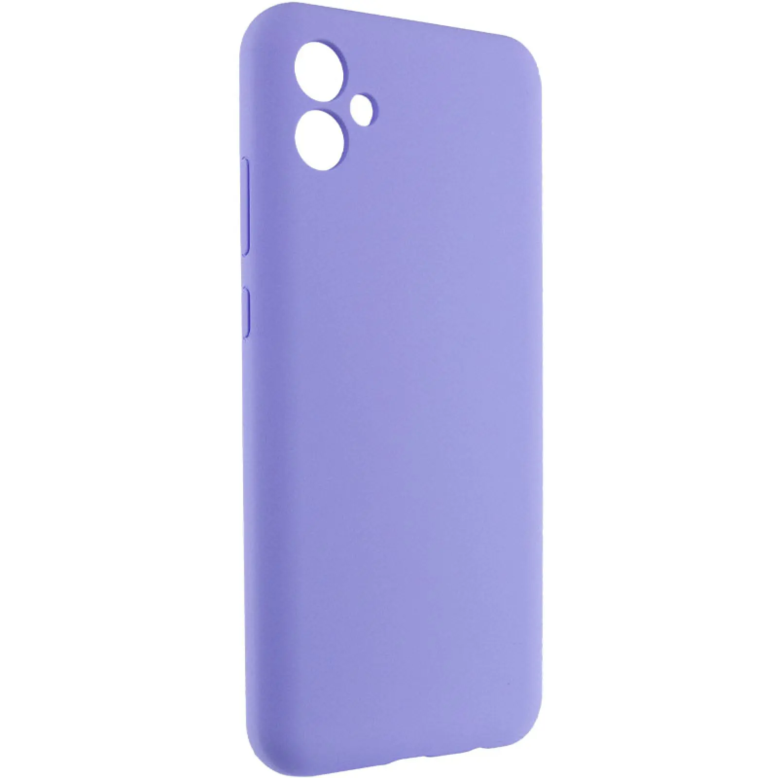 Чехол Silicone Cover Lakshmi Full Camera (AAA) для Samsung Galaxy A07, Сиреневый / Dasheen 1, Силикон, купить оптом с доставкой