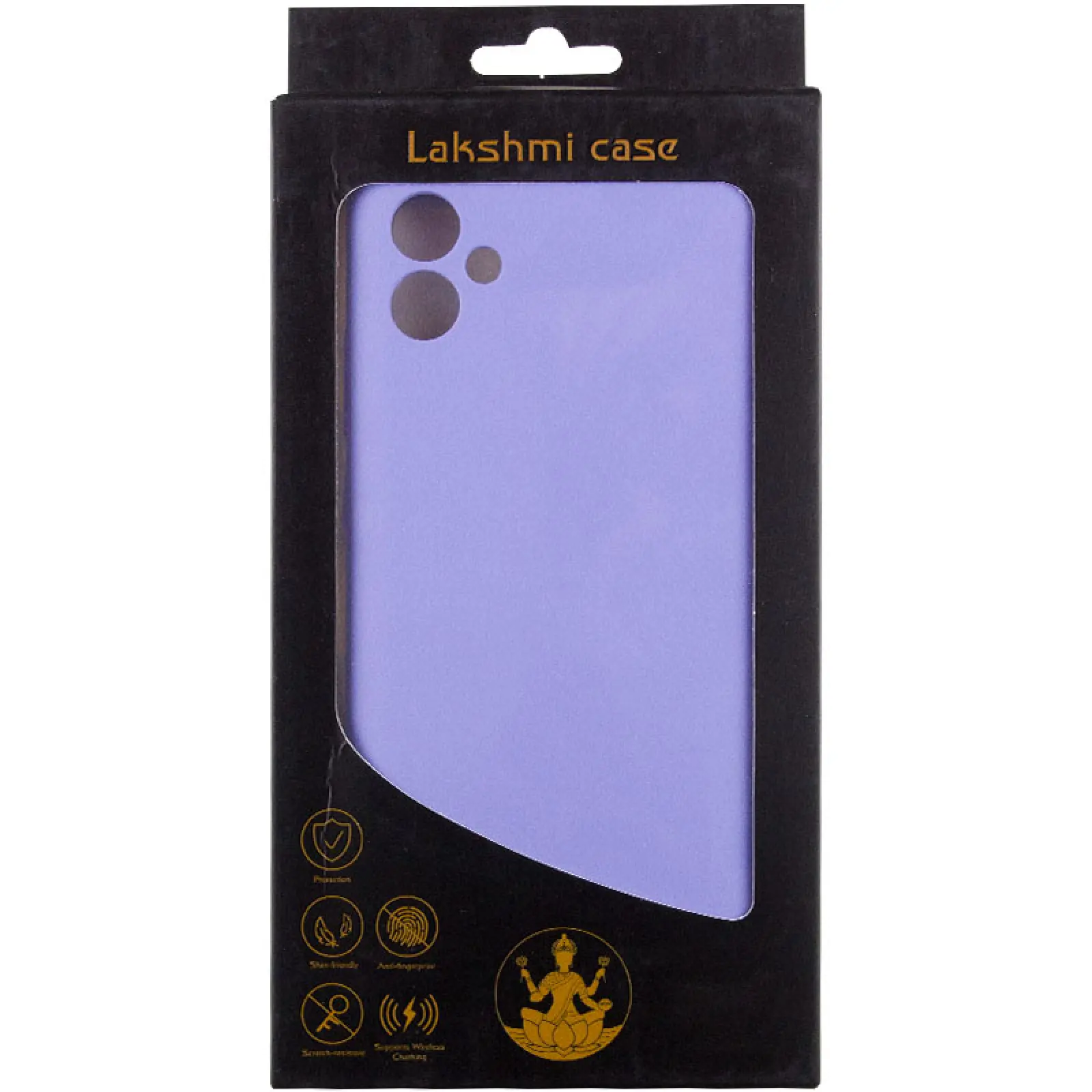 Чехол Silicone Cover Lakshmi Full Camera (AAA) для Samsung Galaxy A07, Сиреневый / Dasheen 7, Силикон, купить оптом с доставкой