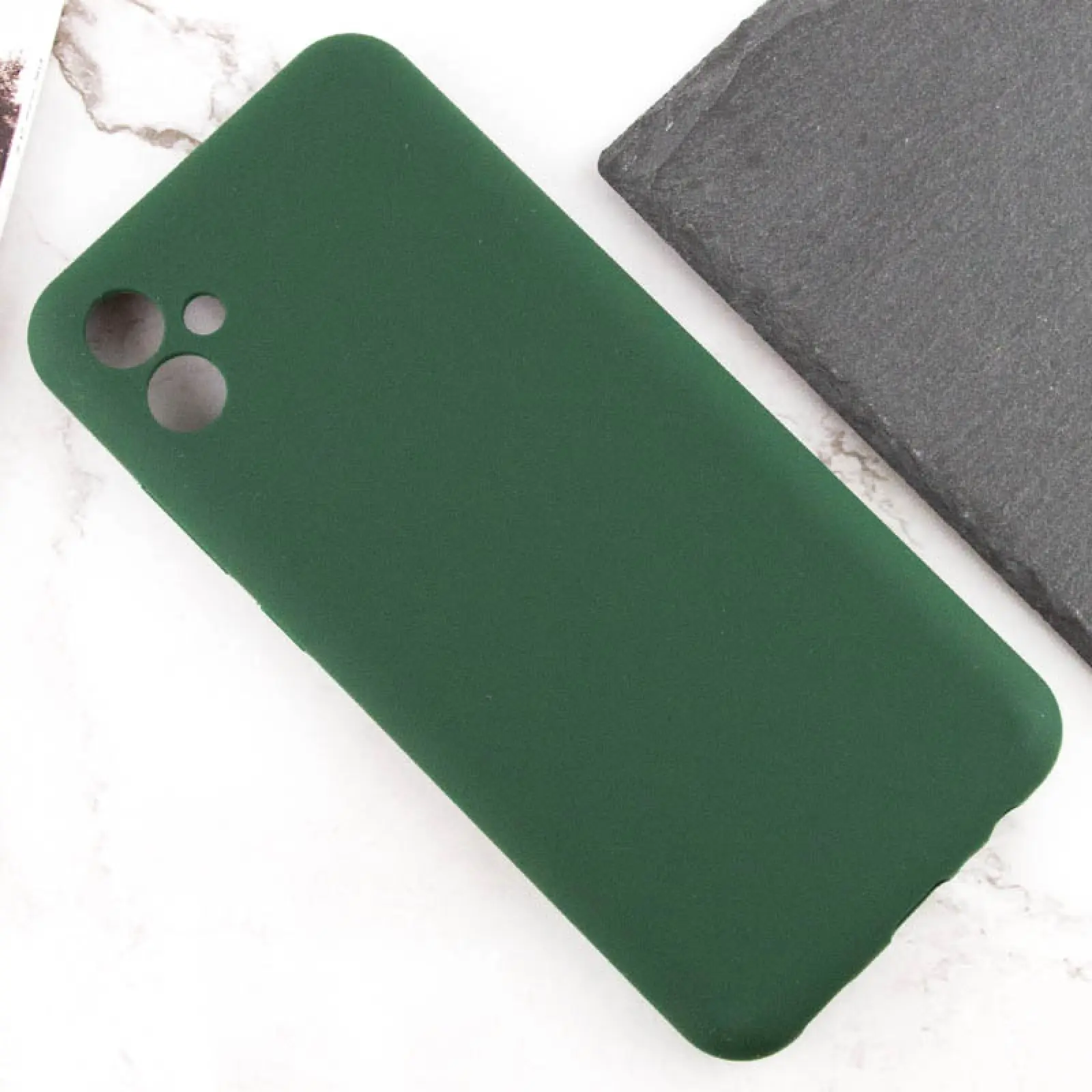 Чехол Silicone Cover Lakshmi Full Camera (AAA) для Samsung Galaxy A07, Зеленый / Cyprus Green 4, Силикон, купить оптом с доставкой
