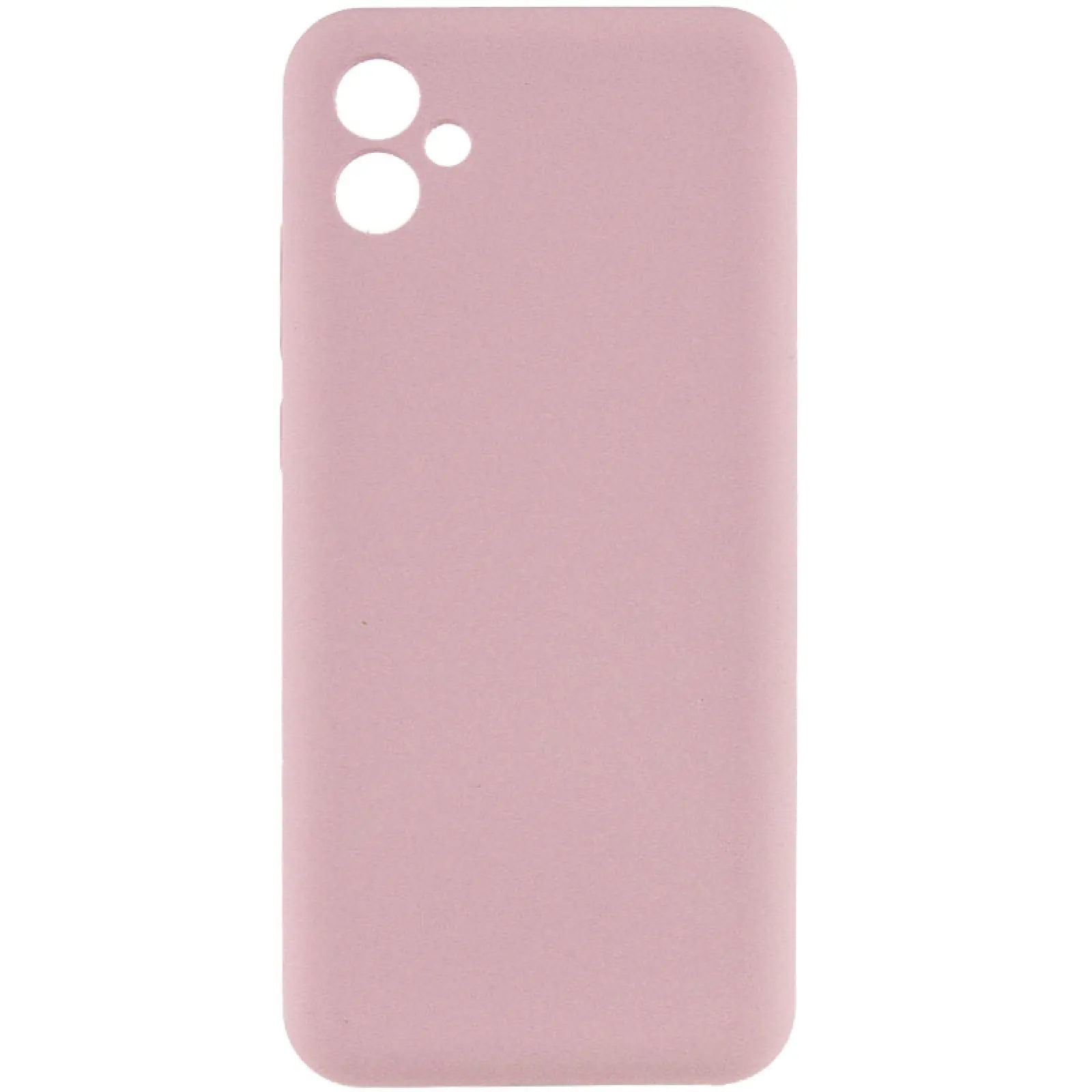 Чехол Silicone Cover Lakshmi Full Camera (AAA) для Samsung Galaxy A07, Розовый / Pink Sand, Силикон, купить оптом с доставкой