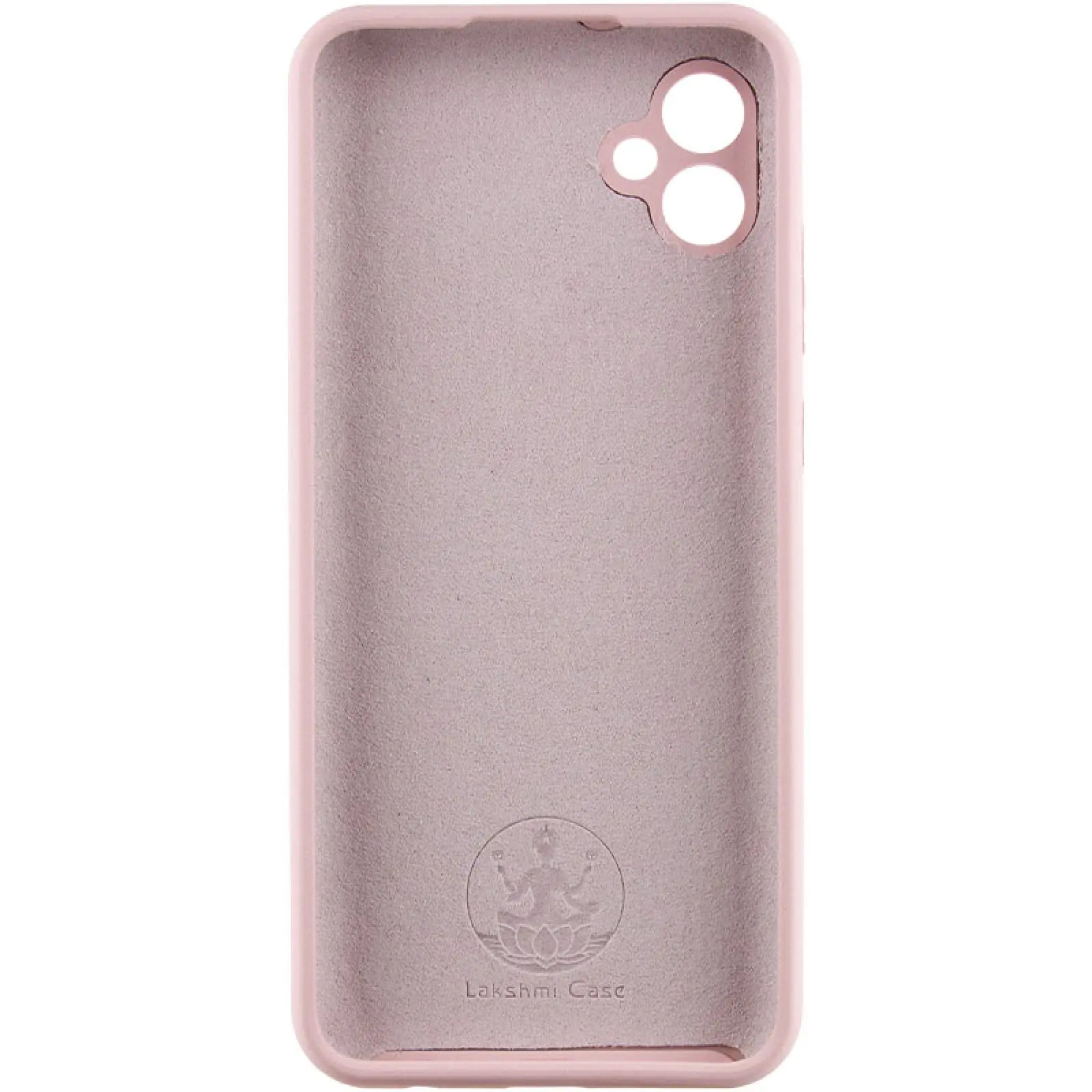 Чехол Silicone Cover Lakshmi Full Camera (AAA) для Samsung Galaxy A07, Розовый / Pink Sand 2, Силикон, купить оптом с доставкой