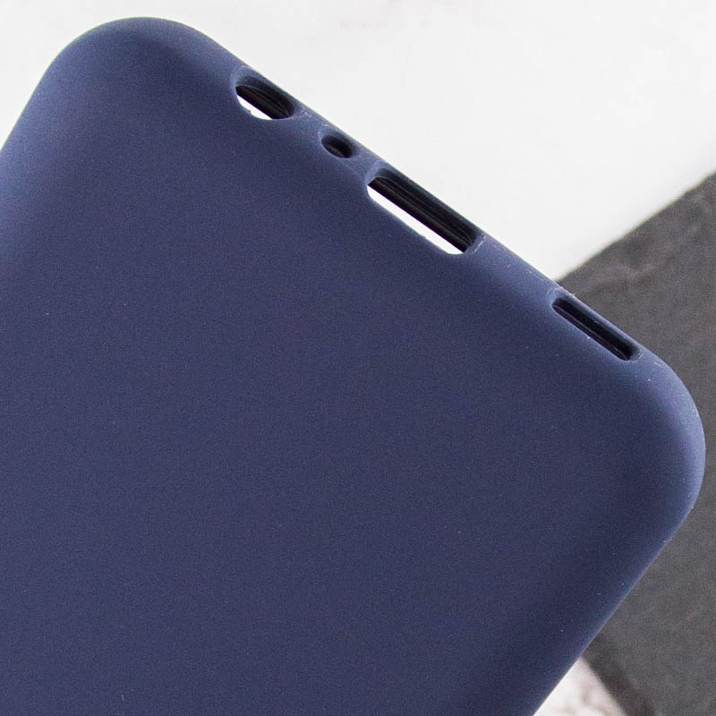 Чохол Silicone Cover Lakshmi Full Camera (AAA) для Samsung Galaxy A08 / A07 4G, Темно-синій / Midnight blue 6, Силікон, купити оптом з доставкою