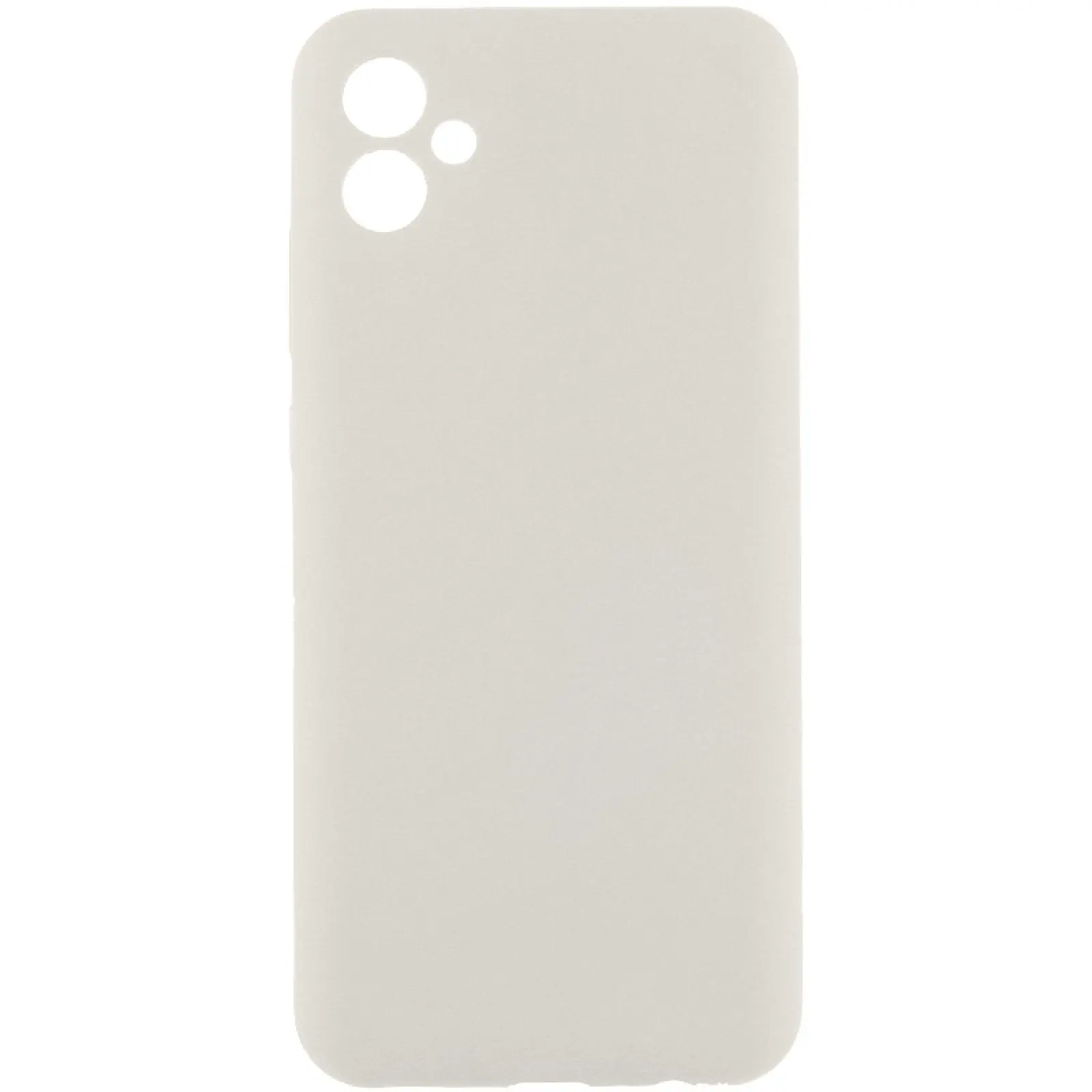 Чехол Silicone Cover Lakshmi Full Camera (AAA) для Samsung Galaxy A07, Белый / White, Силикон, купить оптом с доставкой