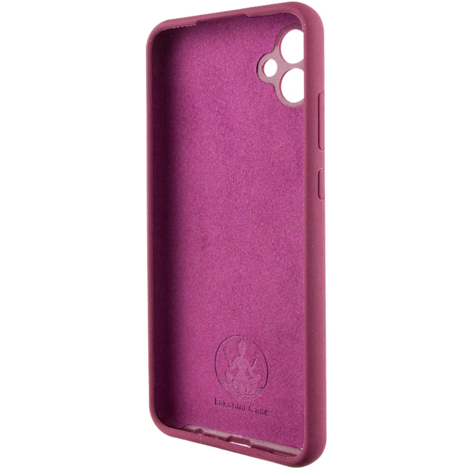 Чехол Silicone Cover Lakshmi Full Camera (AAA) для Samsung Galaxy A07, Бордовый / Plum 3, Силикон, купить оптом с доставкой