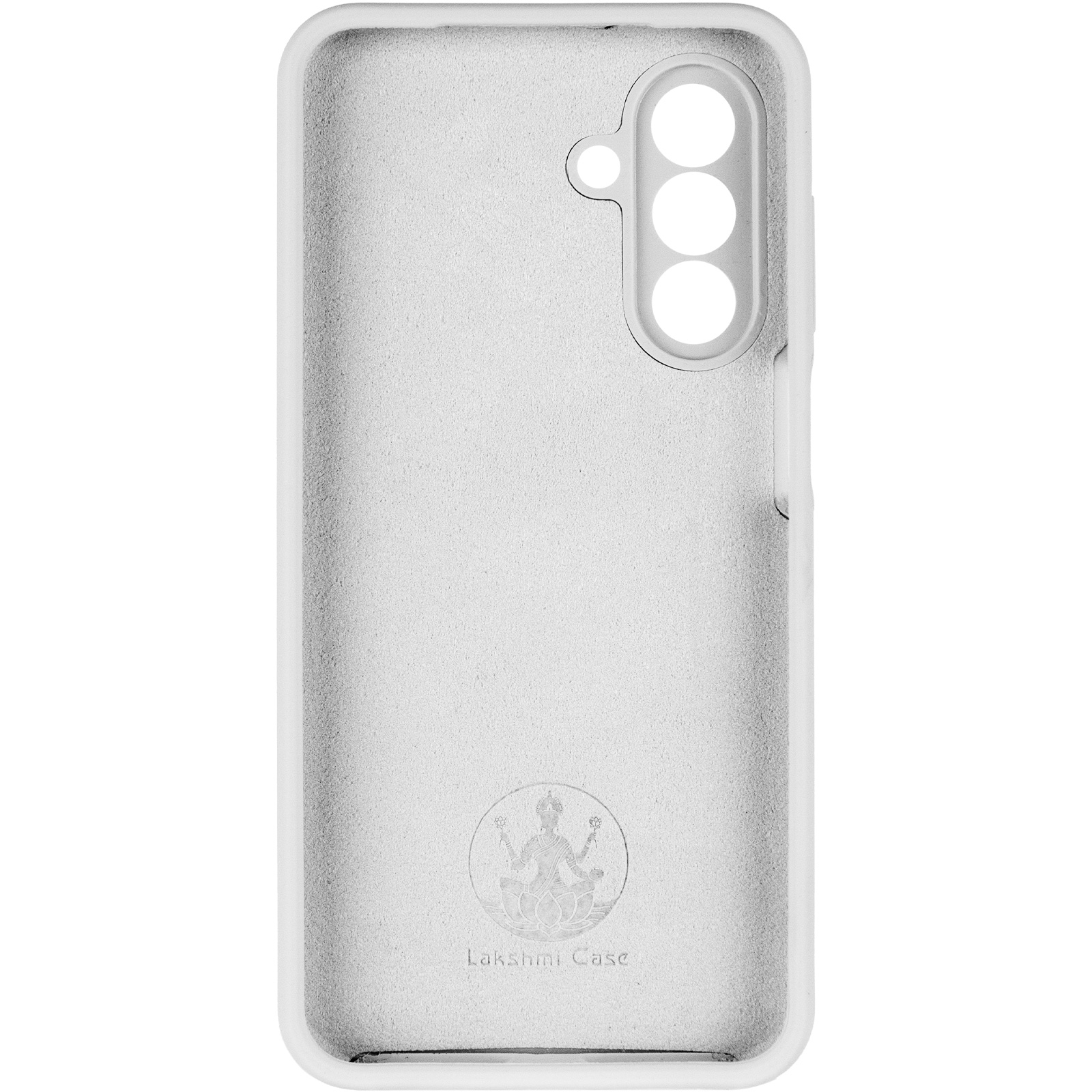 Чохол Silicone Cover Lakshmi Full Camera (AAA) для Samsung Galaxy A17 4G/5G, Білий / White 2, Силікон, купити оптом з доставкою