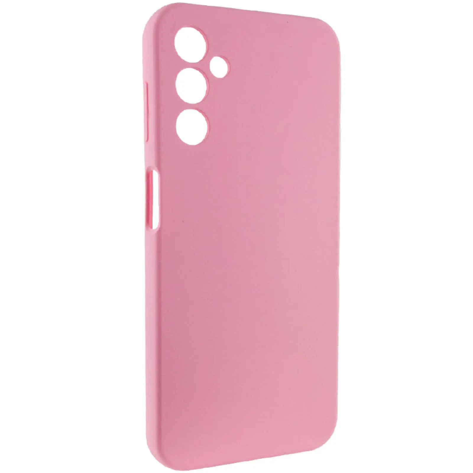 Чехол Silicone Cover Lakshmi Full Camera (AAA) для Samsung Galaxy A17 4G/5G, Розовый / Light pink 1, Силикон, купить оптом с доставкой