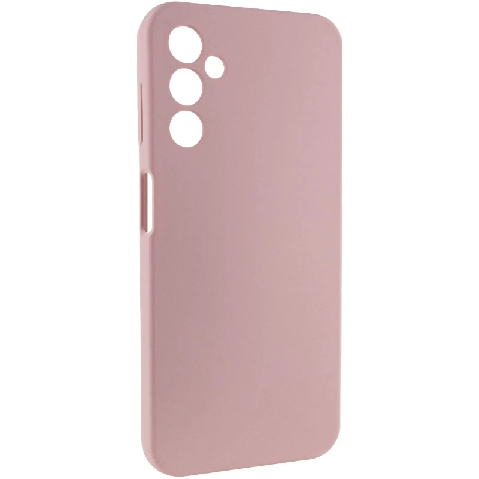 Чехол Silicone Cover Lakshmi Full Camera (AAA) для Samsung Galaxy A17 4G/5G, Розовый / Pink Sand 1, Силикон, купить оптом с доставкой