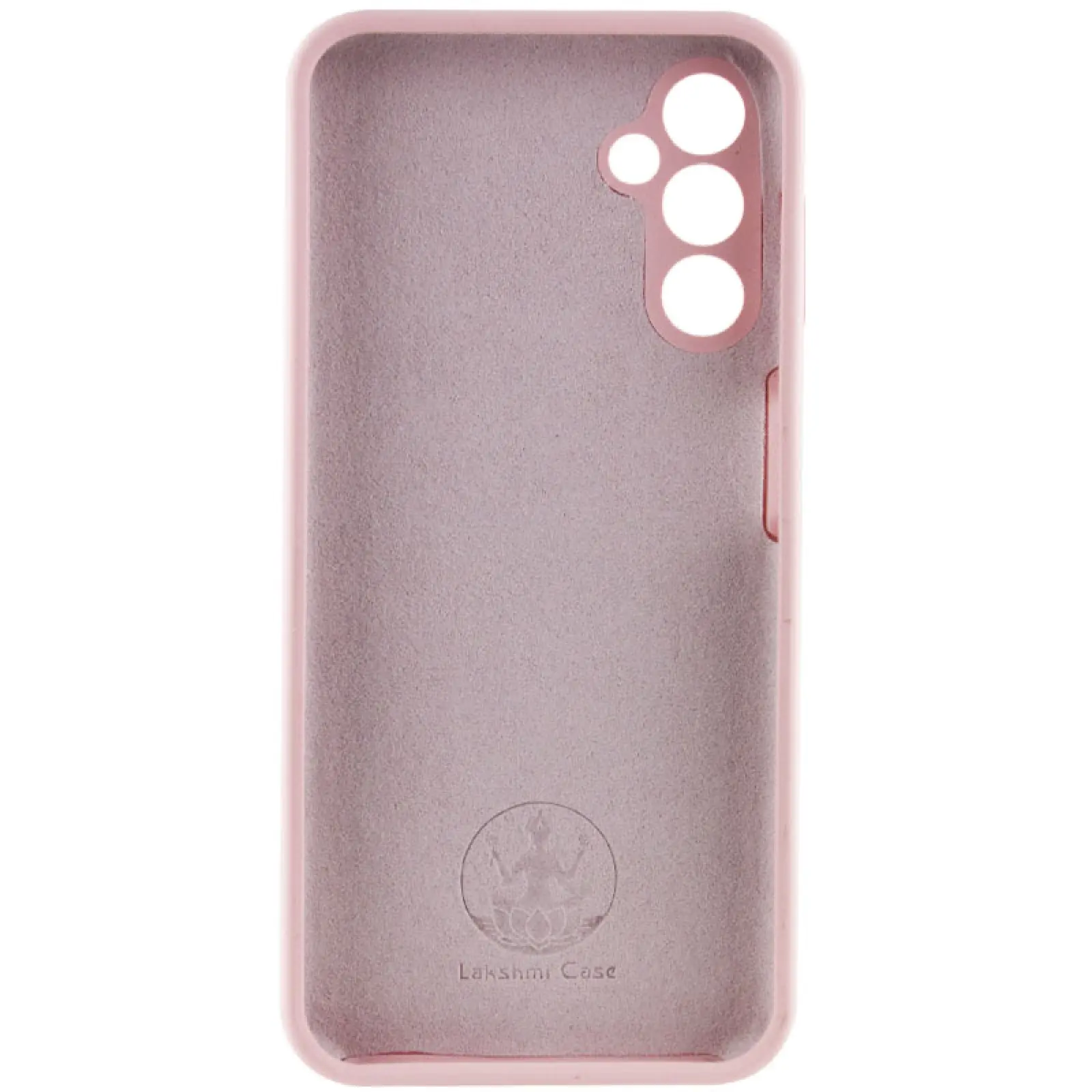 Чехол Silicone Cover Lakshmi Full Camera (AAA) для Samsung Galaxy A17 4G/5G, Розовый / Pink Sand 2, Силикон, купить оптом с доставкой