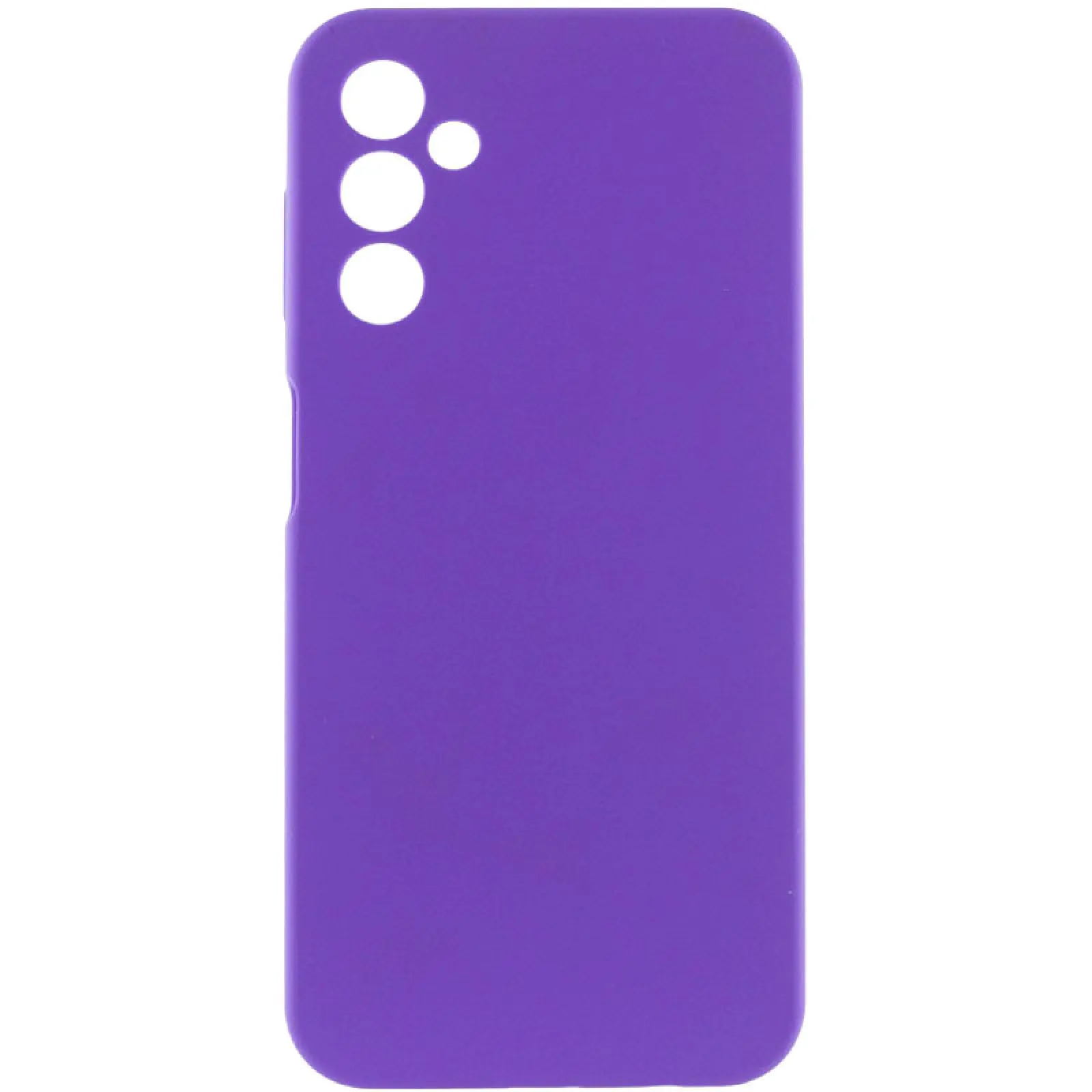 Чехол Silicone Cover Lakshmi Full Camera (AAA) для Samsung Galaxy A17 4G/5G, Фиолетовый / Amethyst, Силикон, купить оптом с доставкой