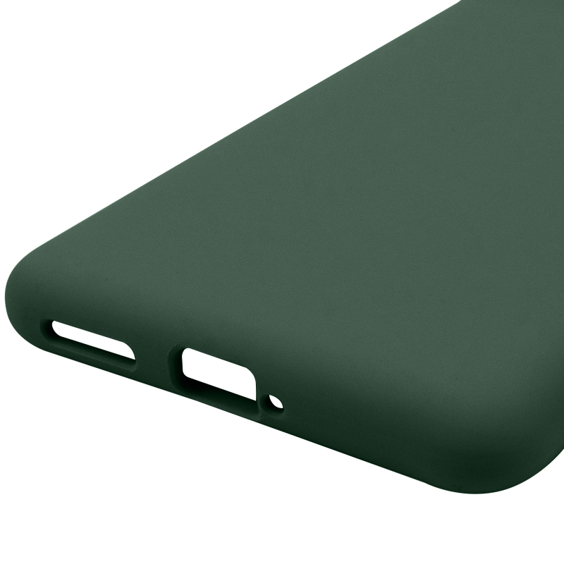 Чохол Silicone Cover Lakshmi Full Camera (AAA) для Motorola Edge 60 / Edge 60 Fusion, Зелений / Cyprus Green 4, Силікон, купити оптом з доставкою