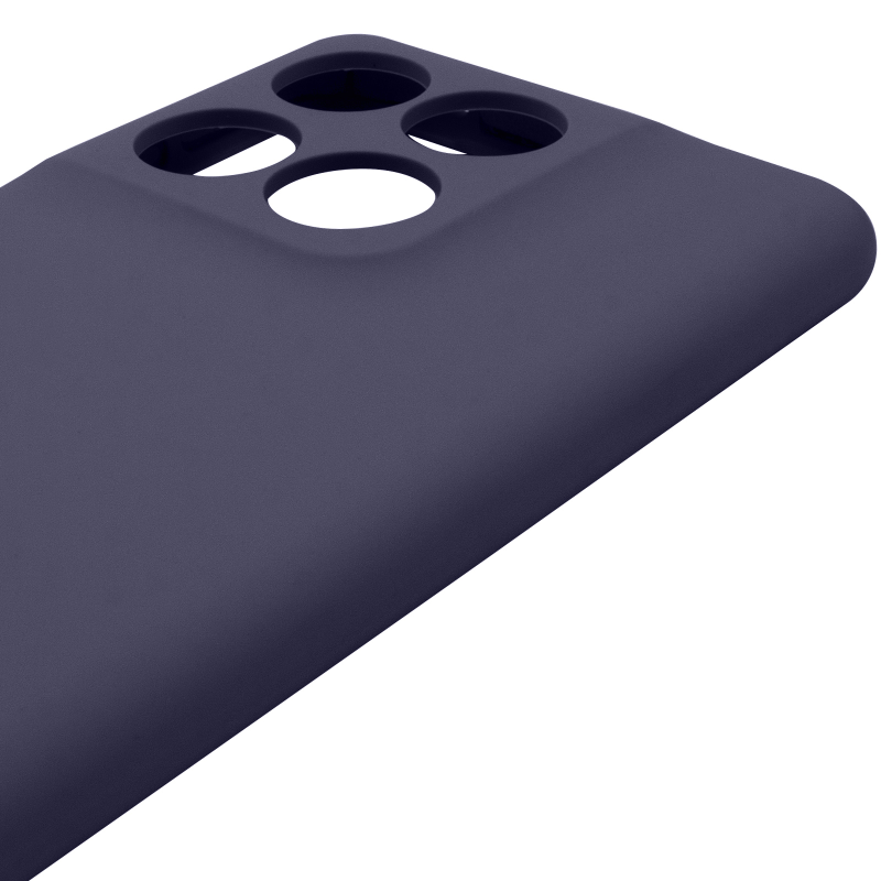 Чохол Silicone Cover Lakshmi Full Camera (AAA) для Motorola Edge 60 / Edge 60 Fusion, Темно-синій / Midnight blue 3, Силікон, купити оптом з доставкою