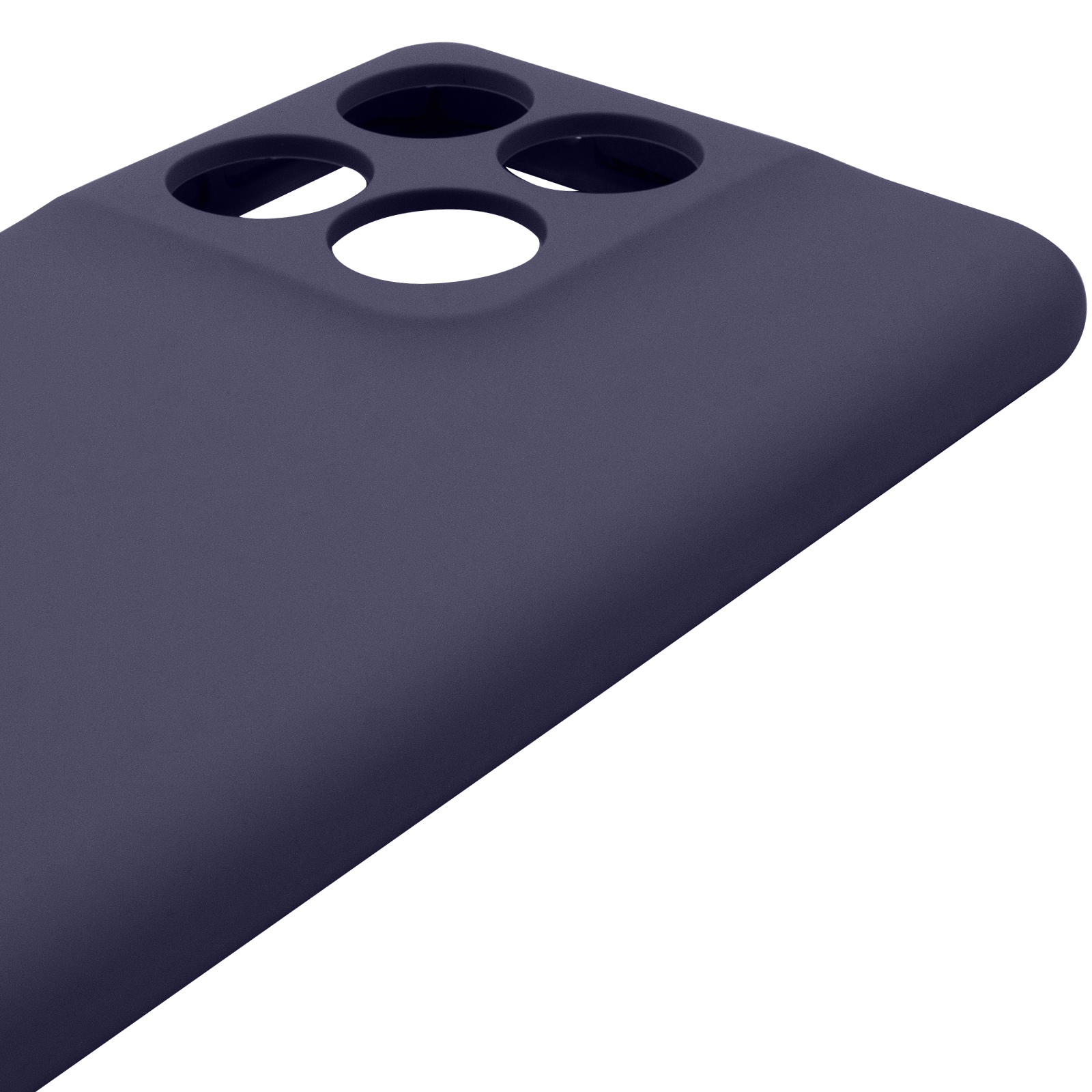 Чохол Silicone Cover Lakshmi Full Camera (AAA) для Motorola Edge 60 / Edge 60 Fusion, Темно-синій / Midnight blue 3, Силікон, купити оптом з доставкою