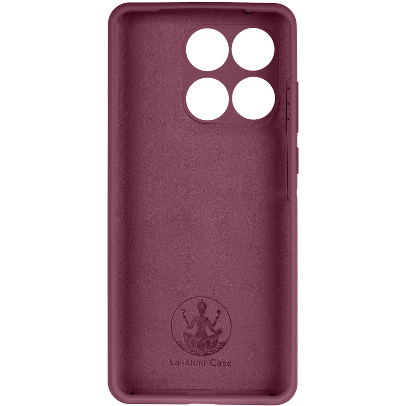 Чохол Silicone Cover Lakshmi Full Camera (AAA) для Motorola Edge 60 / Edge 60 Fusion, Бордовий / Plum 2, Силікон, купити оптом з доставкою