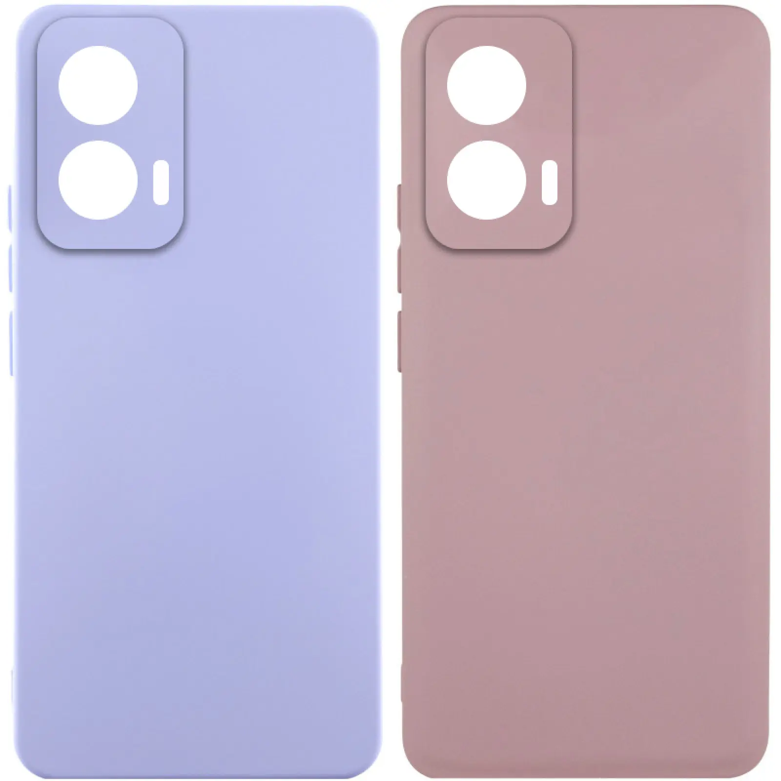 Чехол Silicone Cover Lakshmi Full Camera (AAA) для Motorola Edge 60 Pro, Силикон, купить оптом с доставкой
