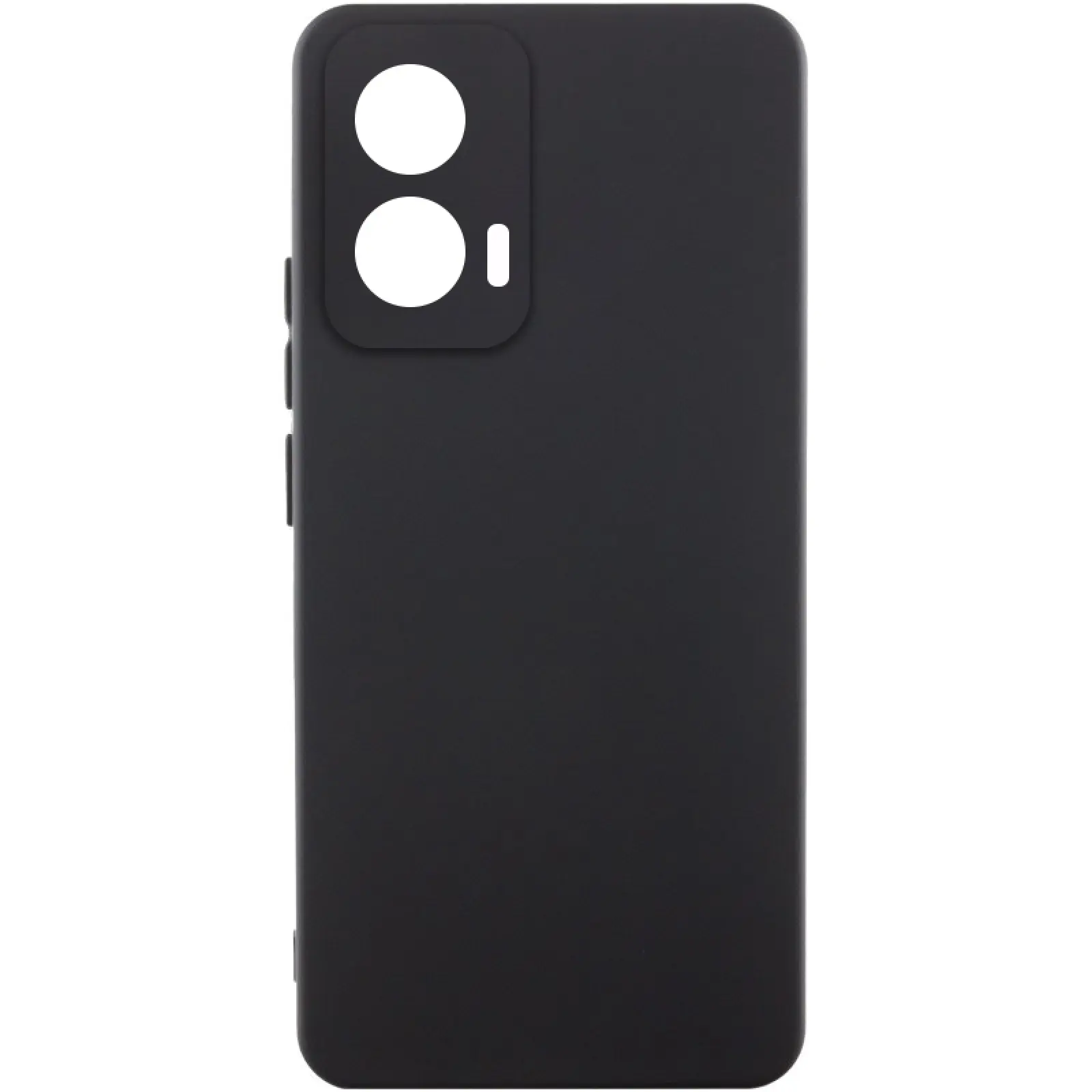 Чехол Silicone Cover Lakshmi Full Camera (AAA) для Motorola Edge 60 Pro, Черный / Black, Силикон, купить оптом с доставкой