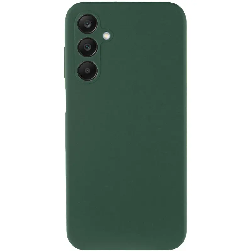 Чехол Silicone Cover Lakshmi Full Camera (AAA) для Samsung Galaxy A37 5G, Зеленый / Cyprus Green 1, Силикон, купить оптом с доставкой