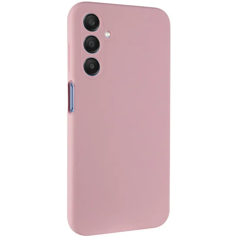 Чехол Silicone Cover Lakshmi Full Camera (AAA) для Samsung Galaxy A37 5G, Розовый / Pink Sand, Силикон, купить оптом с доставкой