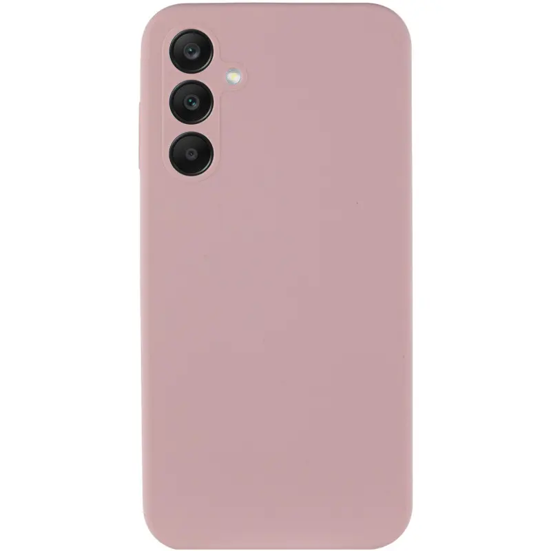 Чехол Silicone Cover Lakshmi Full Camera (AAA) для Samsung Galaxy A37 5G, Розовый / Pink Sand 1, Силикон, купить оптом с доставкой