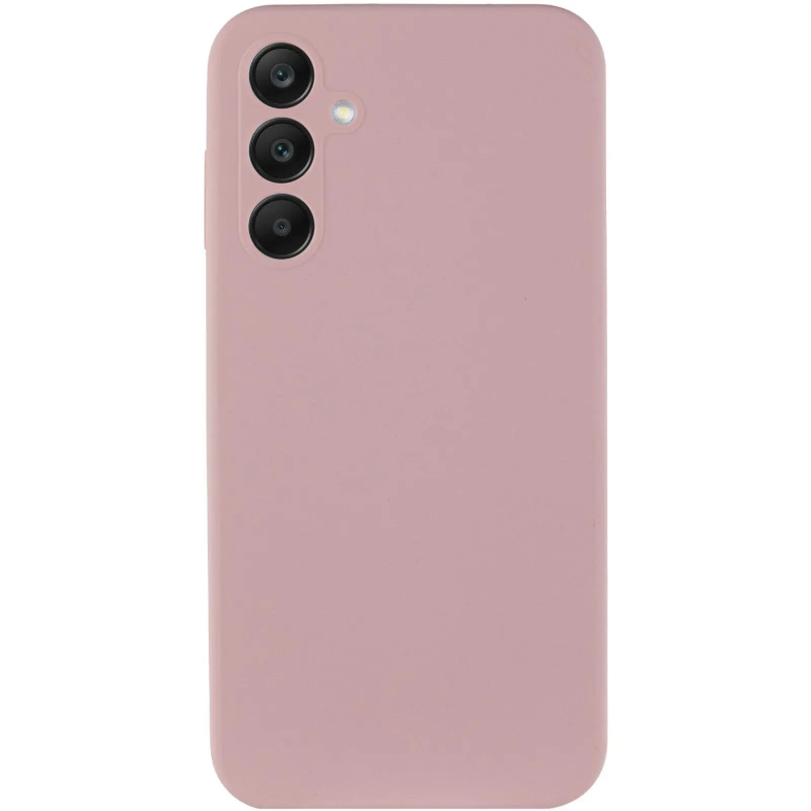 Чехол Silicone Cover Lakshmi Full Camera (AAA) для Samsung Galaxy A37 5G, Розовый / Pink Sand 1, Силикон, купить оптом с доставкой