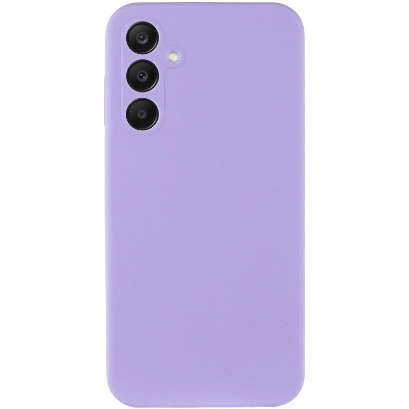 Чехол Silicone Cover Lakshmi Full Camera (AAA) для Samsung Galaxy A37 5G, Сиреневый / Dasheen 1, Силикон, купить оптом с доставкой
