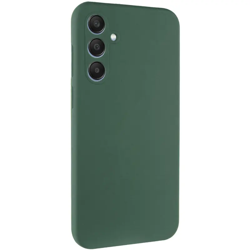 Чехол Silicone Cover Lakshmi Full Camera (AAA) для Samsung Galaxy A57 5G, Зеленый / Cyprus Green, Силикон, купить оптом с доставкой