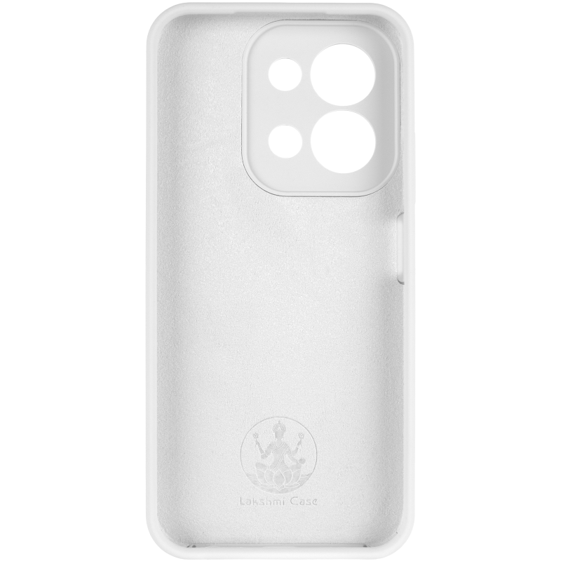 Чохол Silicone Cover Lakshmi Full Camera (AAA) для Xiaomi Redmi 15C (EU), Білий / White 2, Силікон, купити оптом з доставкою
