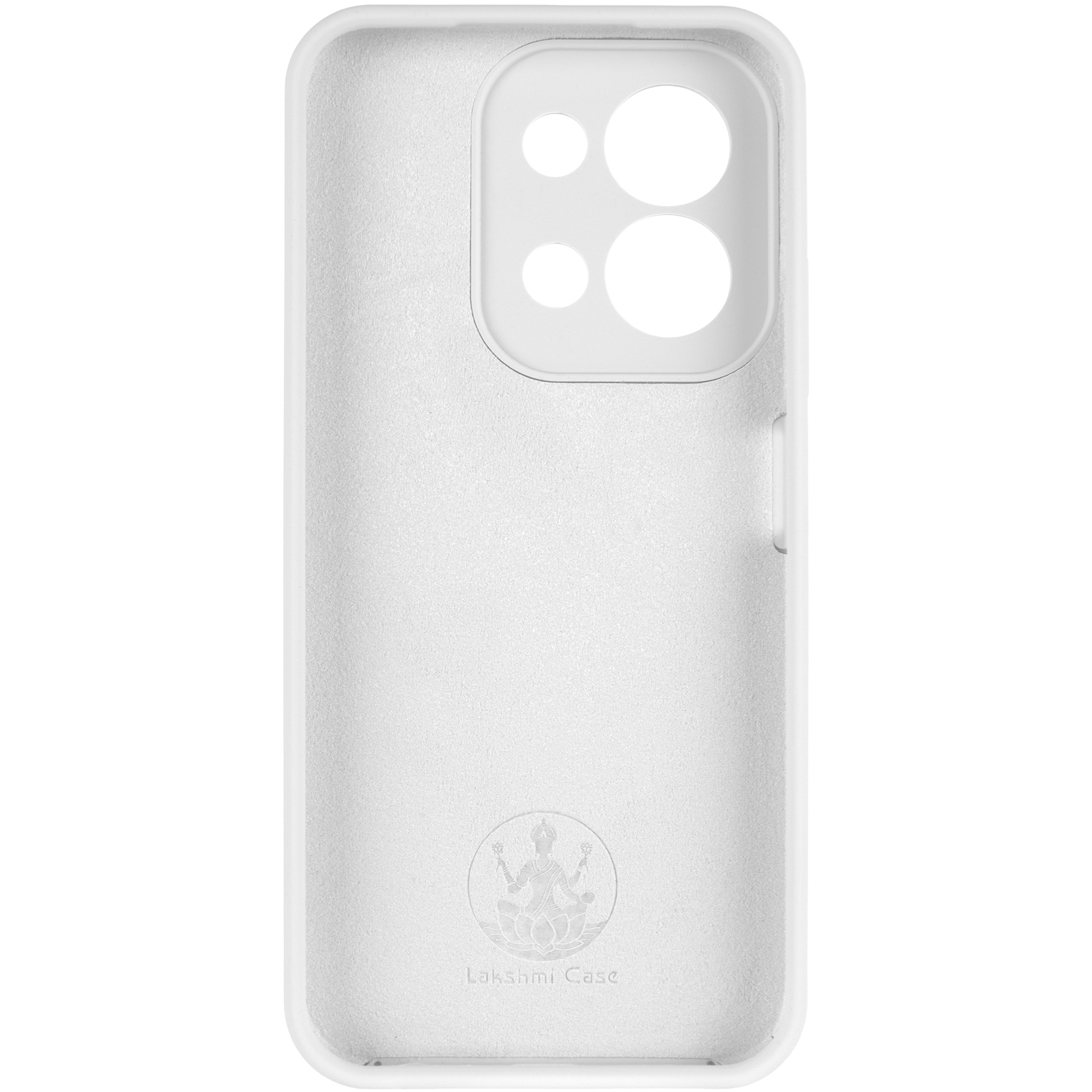 Чохол Silicone Cover Lakshmi Full Camera (AAA) для Xiaomi Redmi 15C (EU), Білий / White 2, Силікон, купити оптом з доставкою
