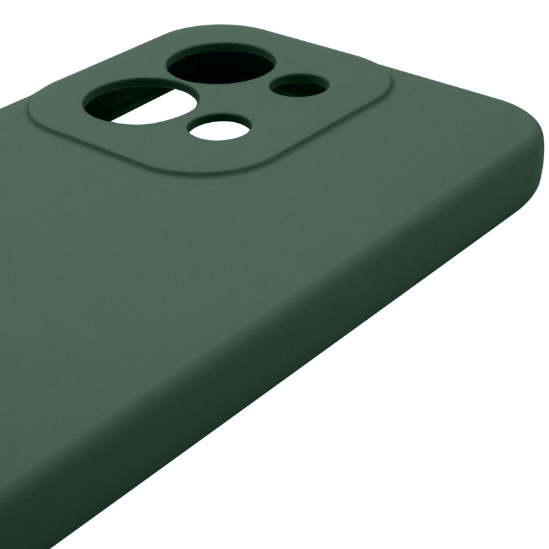 Чохол Silicone Cover Lakshmi Full Camera (AAA) для Xiaomi Redmi 15C (EU), Зелений / Cyprus Green 3, Силікон, купити оптом з доставкою