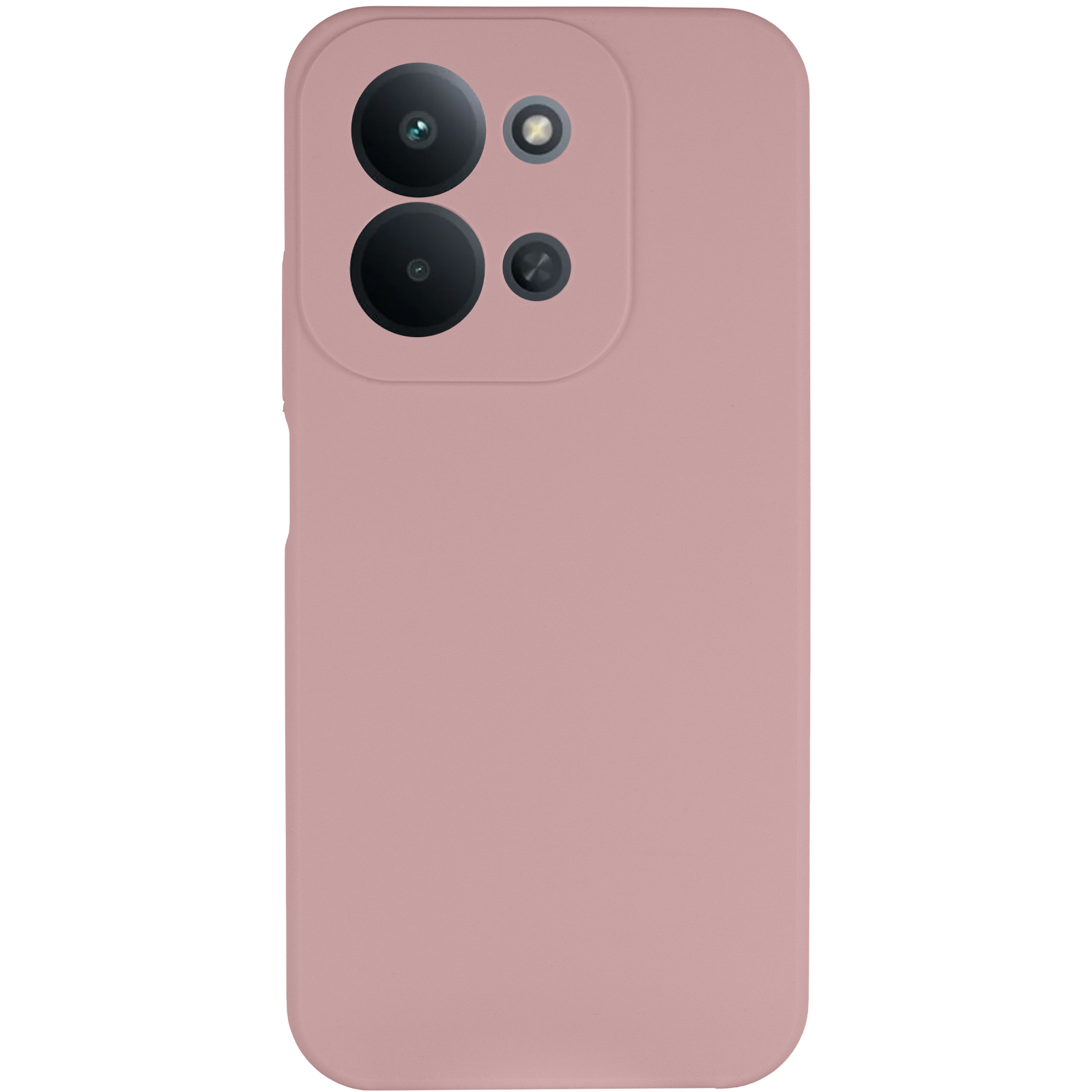 Чохол Silicone Cover Lakshmi Full Camera (AAA) для Xiaomi Redmi 15C (EU), Рожевий / Pink Sand 1, Силікон, купити оптом з доставкою