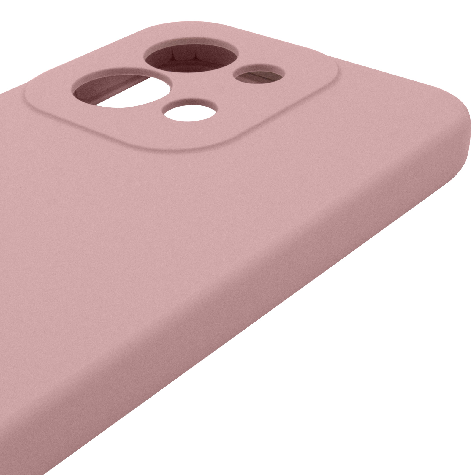 Чохол Silicone Cover Lakshmi Full Camera (AAA) для Xiaomi Redmi 15C (EU), Рожевий / Pink Sand 3, Силікон, купити оптом з доставкою