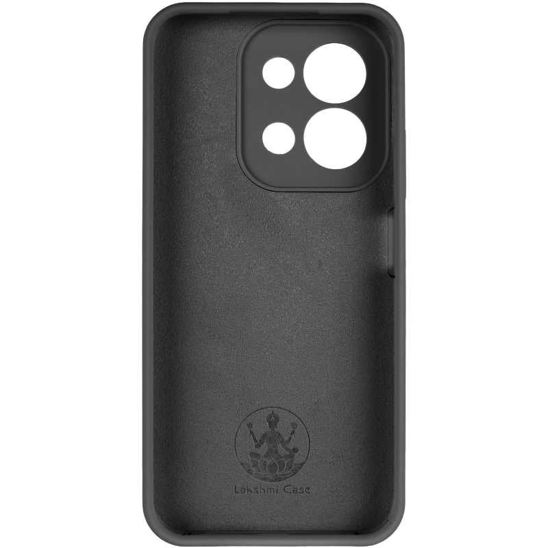 Чохол Silicone Cover Lakshmi Full Camera (AAA) для Xiaomi Redmi 15C (EU), Чорний / Black 3, Силікон, купити оптом з доставкою