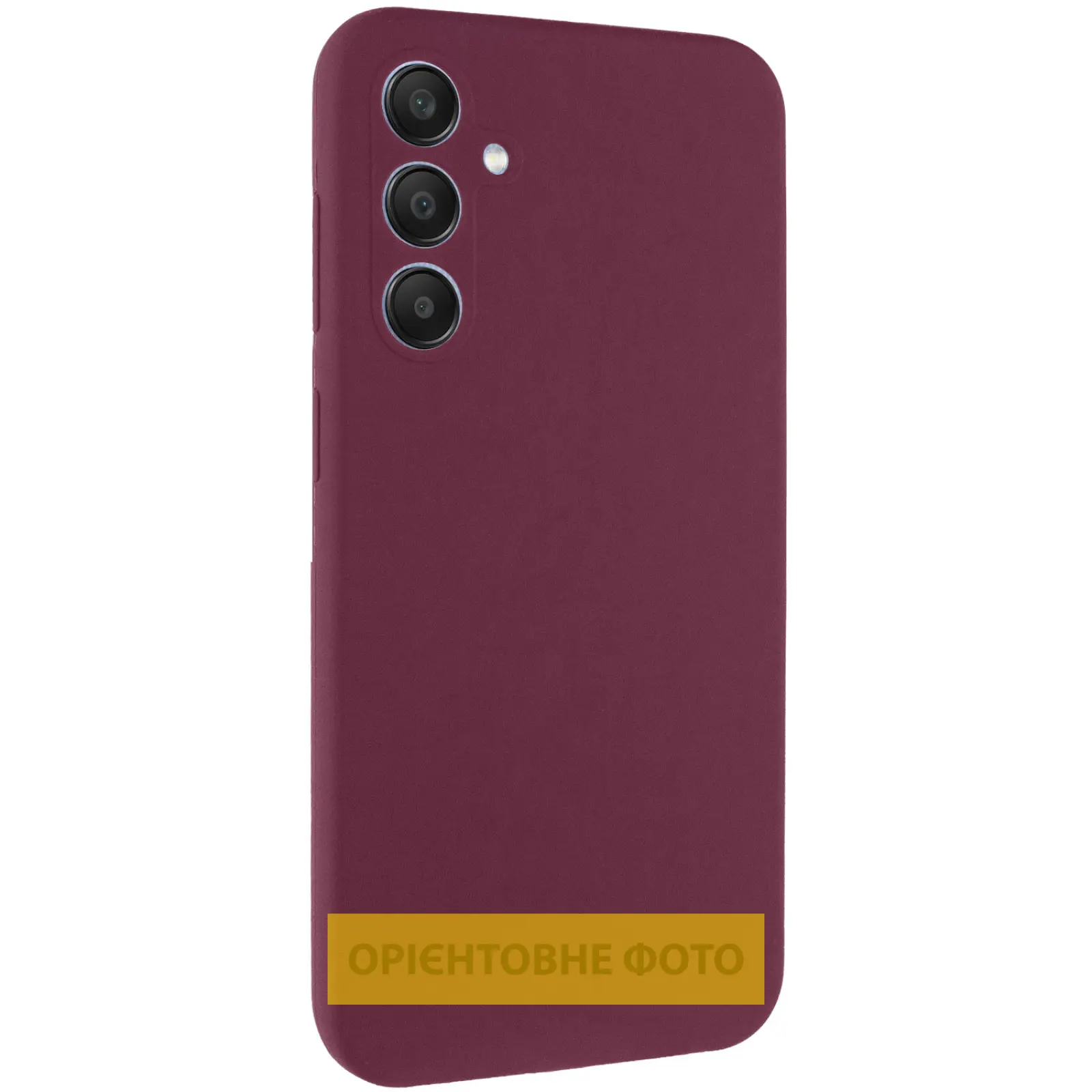 Чохол Silicone Cover Lakshmi Full Camera (AAA) для Xiaomi Redmi 15 (EU), Бордовий / Plum, Силікон, купити оптом з доставкою