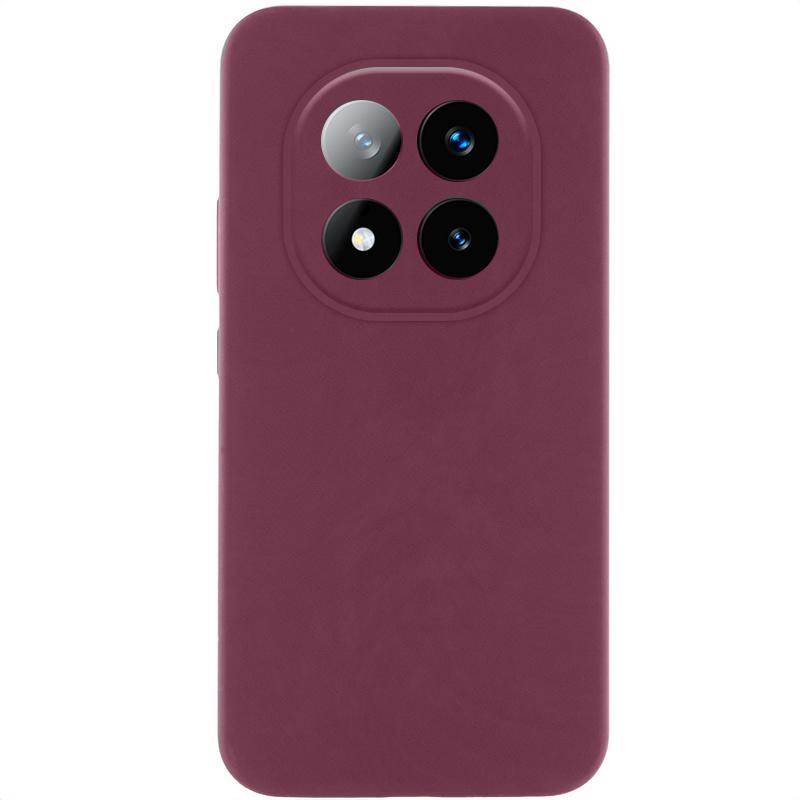Чехол Silicone Cover Lakshmi Full Camera (AAA) для Xiaomi Redmi Note 15 Pro 5G | Микрофибра на картинке №1