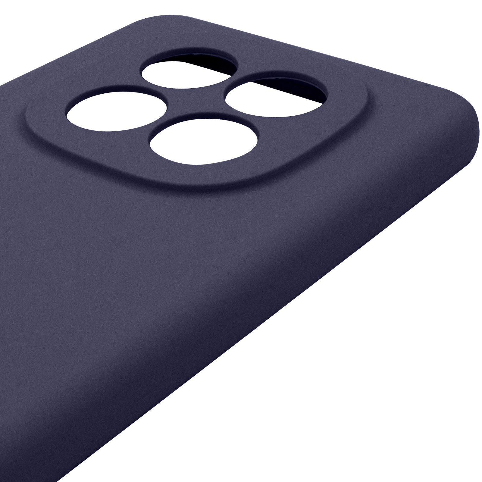 Чохол Silicone Cover Lakshmi Full Camera (AAA) для Xiaomi Redmi Note 15 Pro 5G, Темно-синій / Midnight blue 3, Силікон, купити оптом з доставкою