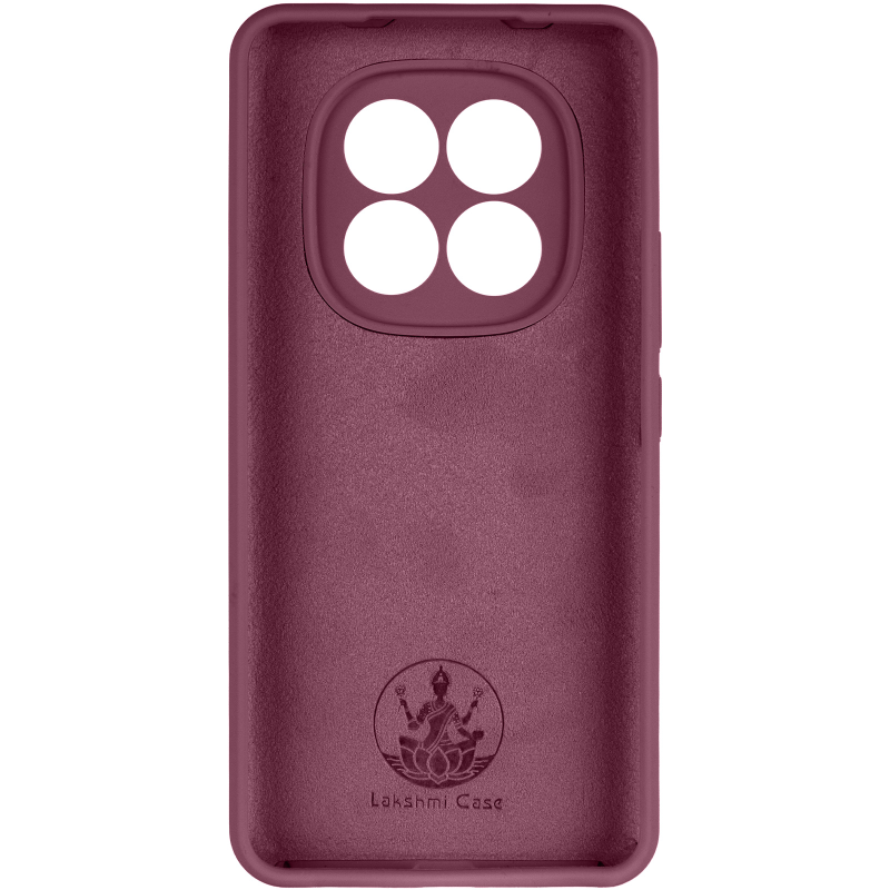 Чохол Silicone Cover Lakshmi Full Camera (AAA) для Xiaomi Redmi Note 15 Pro+ 5G, Бордовий / Plum 2, Силікон, купити оптом з доставкою