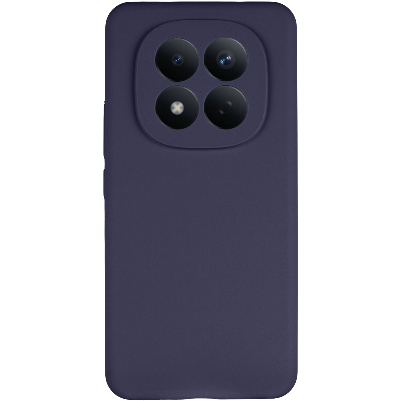 Чохол Silicone Cover Lakshmi Full Camera (AAA) для Xiaomi Redmi Note 15 Pro+ 5G, Темно-синій / Midnight blue 1, Силікон, купити оптом з доставкою