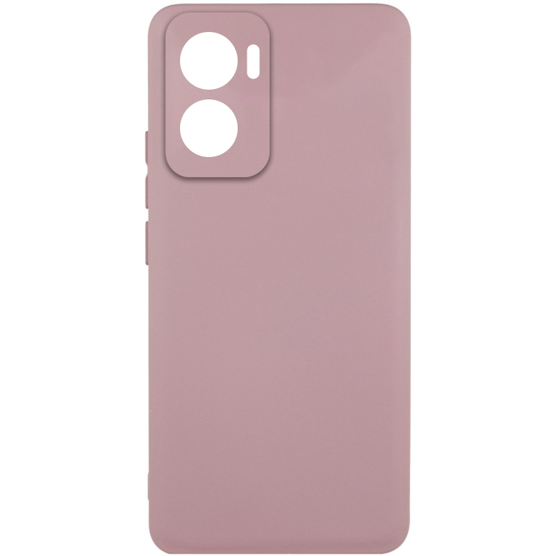 Чохол Silicone Cover Lakshmi Full Camera (AAA) для Motorola Moto G06, Рожевий / Pink Sand, Силікон, купити оптом з доставкою