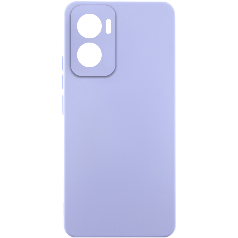 Чохол Silicone Cover Lakshmi Full Camera (AAA) для Motorola Moto G06, Бузковий / Dasheen, Силікон, купити оптом з доставкою