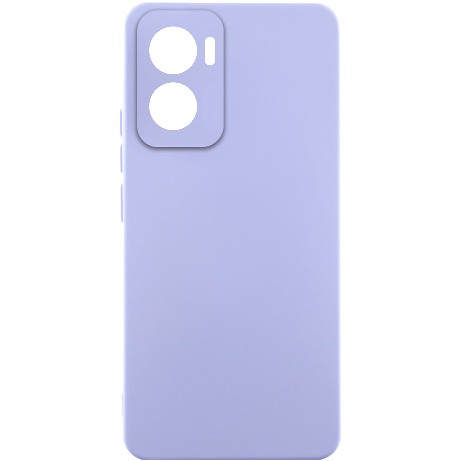 Чохол Silicone Cover Lakshmi Full Camera (AAA) для Motorola Moto G06, Бузковий / Dasheen, Силікон, купити оптом з доставкою