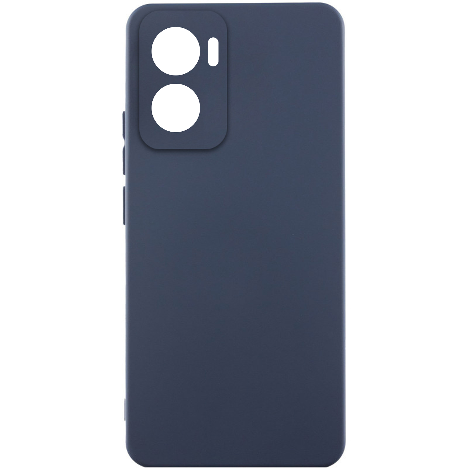 Чохол Silicone Cover Lakshmi Full Camera (AAA) для Motorola Moto G06, Темно-синій / Midnight blue, Силікон, купити оптом з доставкою