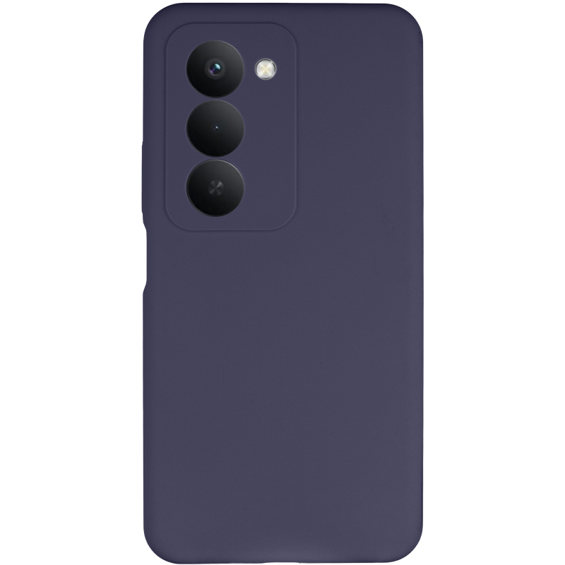 Чохол Silicone Cover Lakshmi Full Camera (AAA) для Xiaomi Redmi 15 4G (Global) / 5G, Темно-синій / Midnight blue 1, Силікон, купити оптом з доставкою