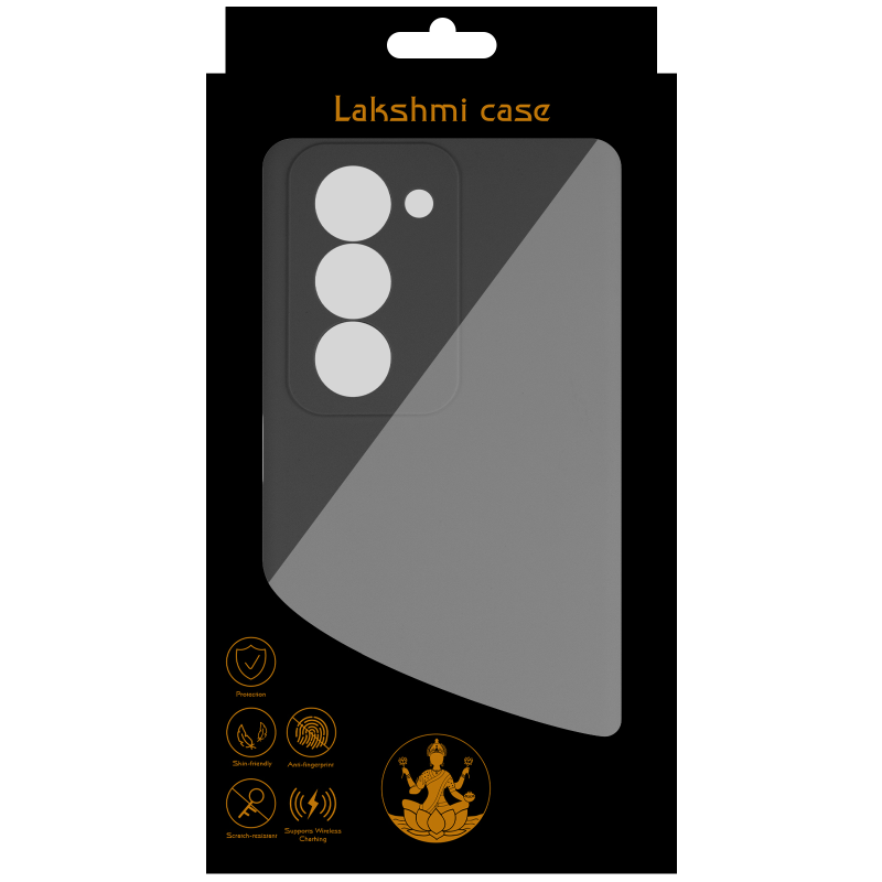 Чохол Silicone Cover Lakshmi Full Camera (AAA) для Xiaomi Redmi 15 4G (Global) / 5G, Чорний / Black 2, Силікон, купити оптом з доставкою