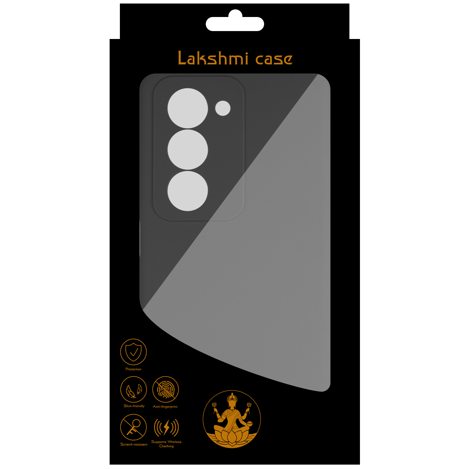 Чохол Silicone Cover Lakshmi Full Camera (AAA) для Xiaomi Redmi 15 4G (Global) / 5G, Чорний / Black 2, Силікон, купити оптом з доставкою