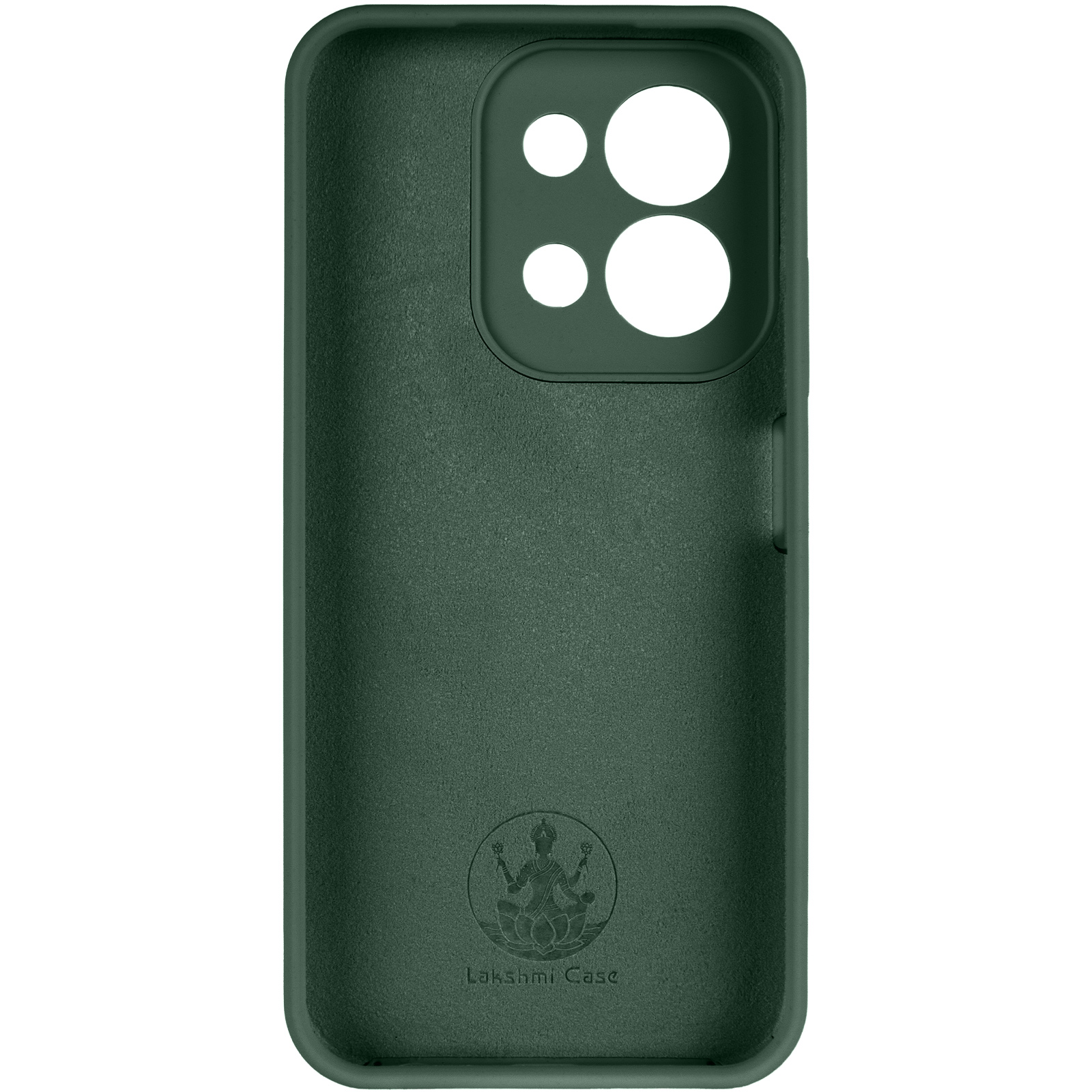 Чохол Silicone Cover Lakshmi Full Camera (AAA) для Xiaomi Redmi 15C (Global) / Poco C85 (Global), Зелений / Cyprus Green 2, Силікон, купити оптом з доставкою