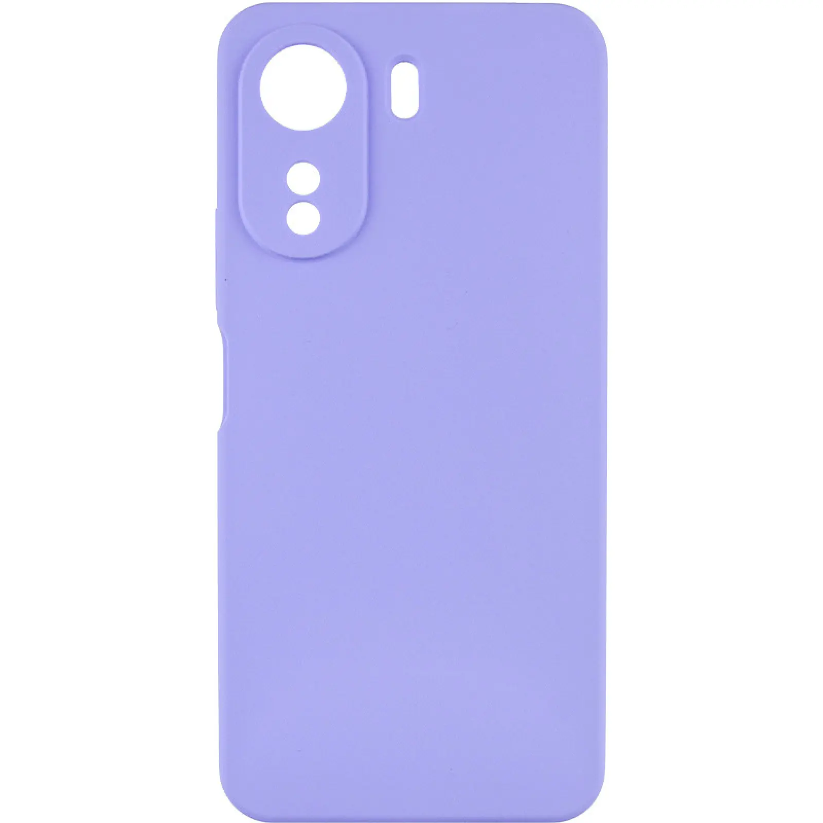 Чохол Silicone Cover Lakshmi Full Camera (AAA) для Xiaomi Redmi 15C (Global) / Poco C85 (Global), Бузковий / Dasheen, Силікон, купити оптом з доставкою