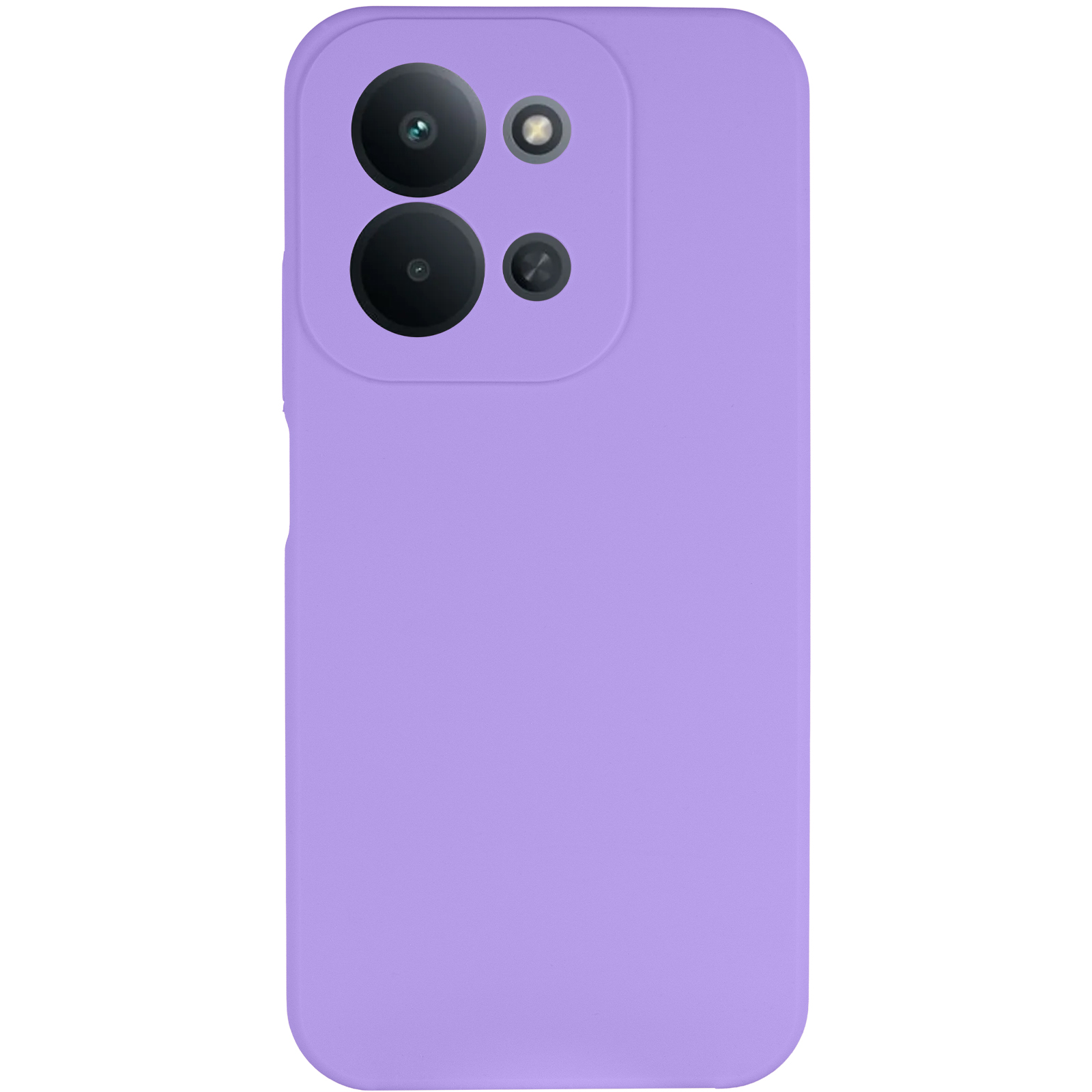 Чохол Silicone Cover Lakshmi Full Camera (AAA) для Xiaomi Redmi 15C (Global) / Poco C85 (Global), Бузковий / Dasheen 1, Силікон, купити оптом з доставкою