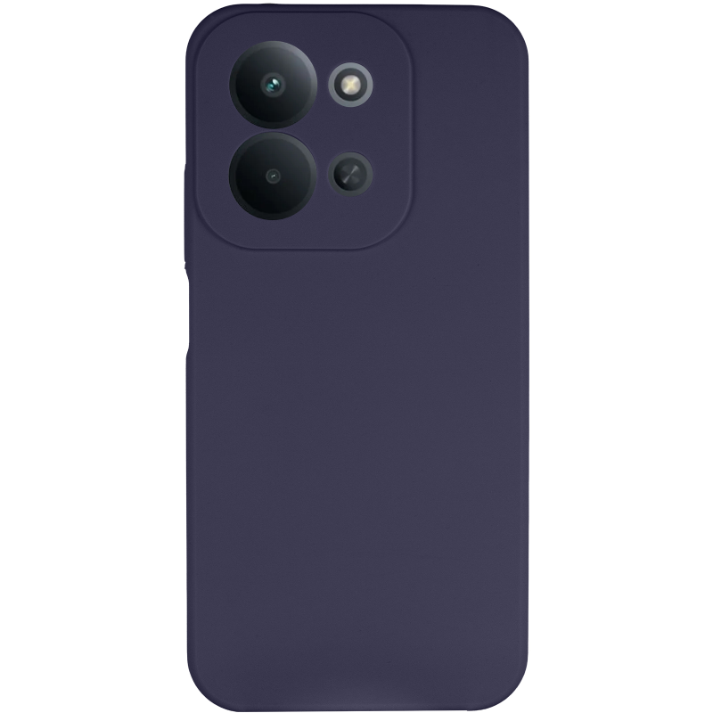 Чохол Silicone Cover Lakshmi Full Camera (AAA) для Xiaomi Redmi 15C (Global) / Poco C85 (Global), Темно-синій / Midnight blue 1, Силікон, купити оптом з доставкою