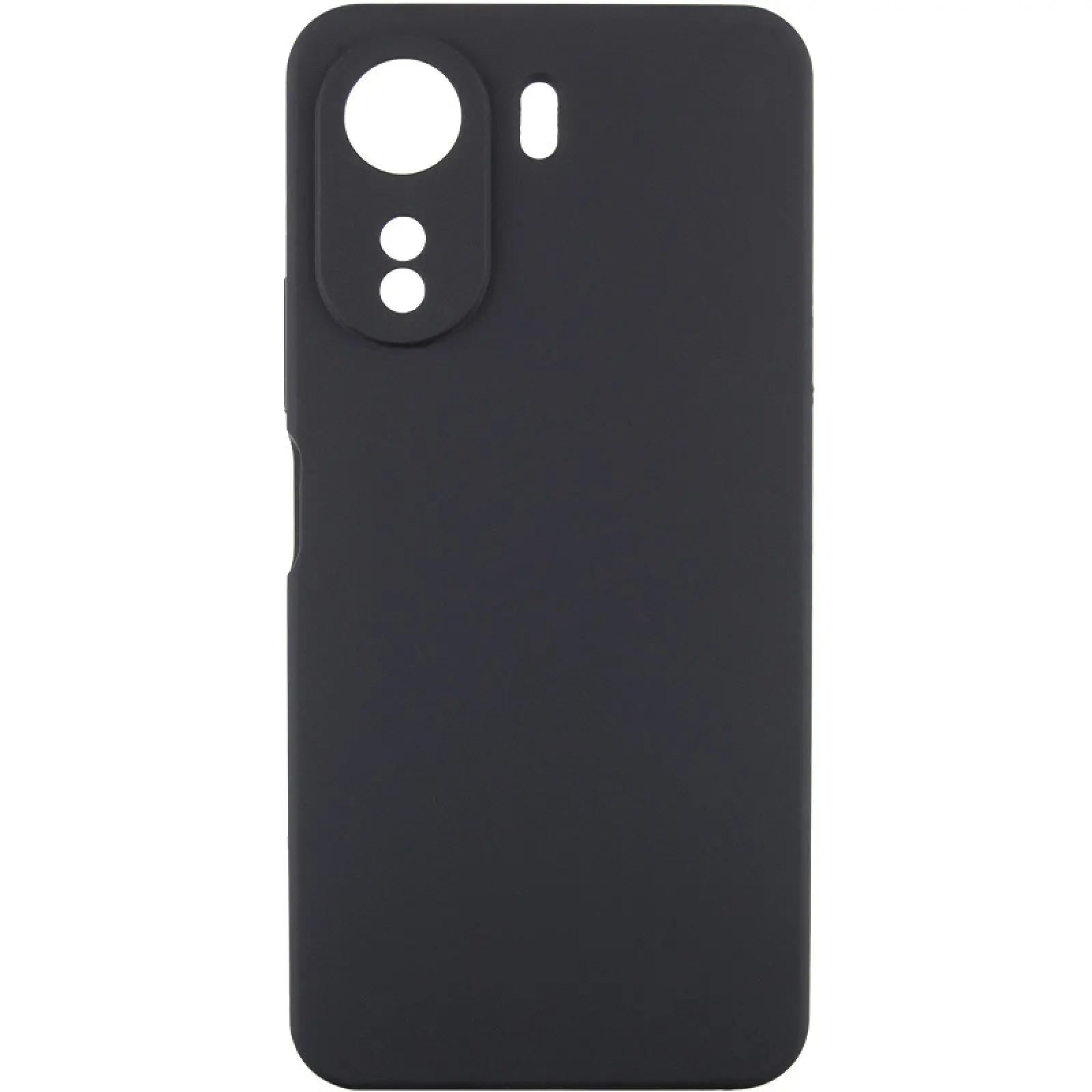 Чохол Silicone Cover Lakshmi Full Camera (AAA) для Xiaomi Redmi 15C (Global) / Poco C85 (Global), Чорний / Black, Силікон, купити оптом з доставкою